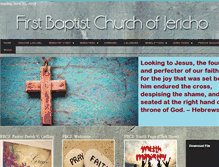 Tablet Screenshot of fbcjerichoweb.org